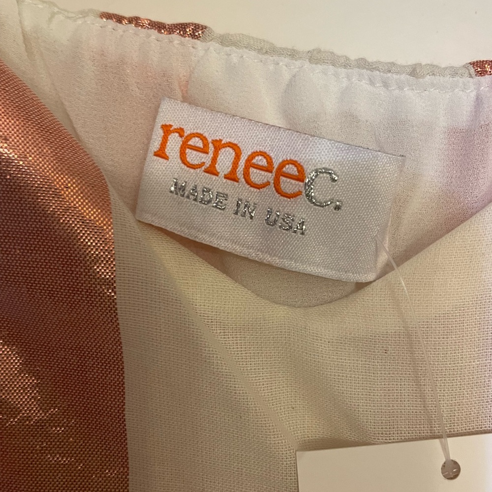 NWT shiny rose gold cami - Picture 5 of 7